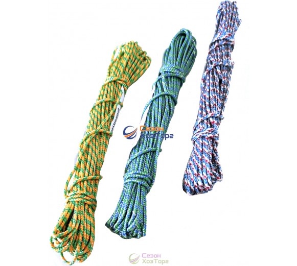 Шнур хозяйственный полиамидный с наполнителем Д-20 (2,5мм, 20м)